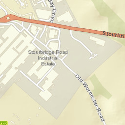 Stourbridge Road, Bridgnorth, Shropshire Street Map