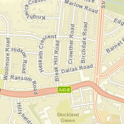 5 Streetly Road, Birmingham, West Midlands Street Map
