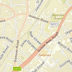 75 Orphanage Road, Birmingham, West Midlands Street Map