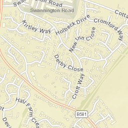 Broughton Astley Street Map