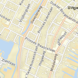Uitgeest Street Map