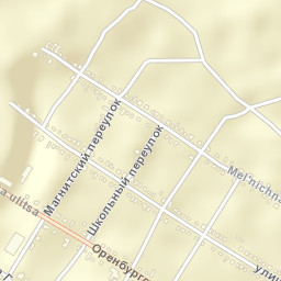 Totskoye Street Map