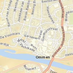 Ommen Street Map