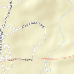 Bledzew Street Map