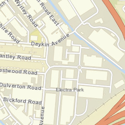 202 Deykin Avenue, Birmingham, West Midlands  Street Map