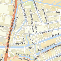 Edam Street Map