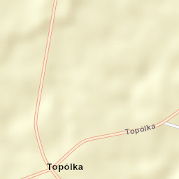 Topólka Street Map