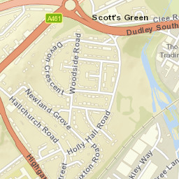 8 Peartree Lane, Dudley, West Midlands Street Map