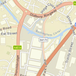 Oldbury Street Map