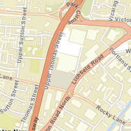 Aston Street Map