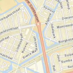 Weidevenne Street Map