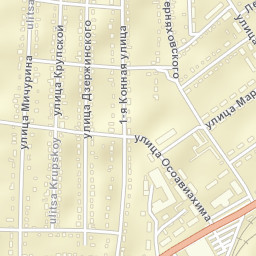 Gryazi Street Map
