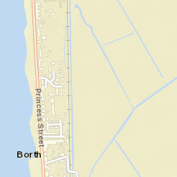 B4353, Borth, Ceredigion SY24, UK Street Map