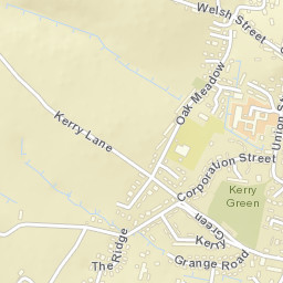 Bishop's Castle Street Map