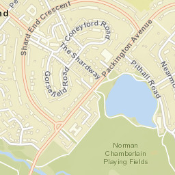 121-124 Packington Avenue, Birmingham Street Map