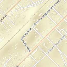 Aleysk Street Map