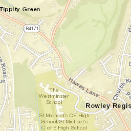Rowley Regis Street Map