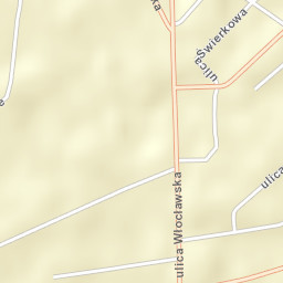 Choceń Street Map