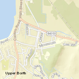 High Street, Borth, Ceredigion SY24, UK Street Map