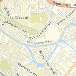 2 Brunswick Street, Birmingham, West Midlands B1 Street Map