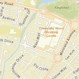 Chelmsley Wood Street Map