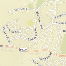 43 Kingsley Crescent, Bulkington, Bedworth Street Map