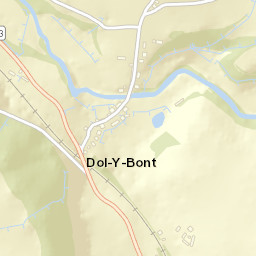 B4353, Ceredigion SY24, UK Street Map