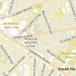 23 Parliament Street, Birmingham, West Midlands Street Map