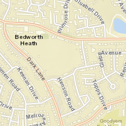 2 Bluebell Drive, Bedworth, Warwickshire CV12, UK Street Map