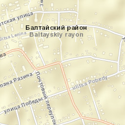 Baltay Street Map