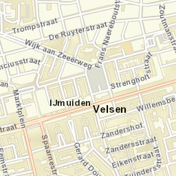 IJmuiden Street Map