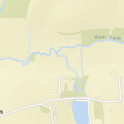 Chapel Lane, Lutterworth, Leicestershire Street Map