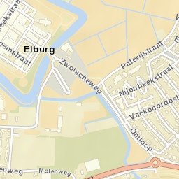 Elburg Street Map