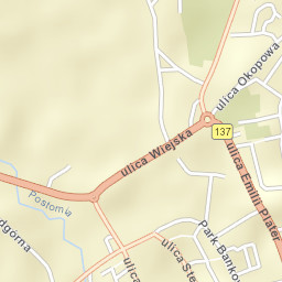 Sulęcin Street Map