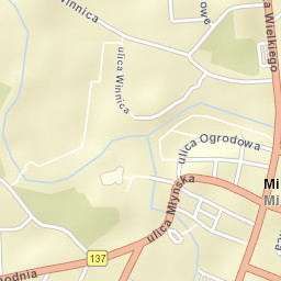 Międzyrzecz Street Map