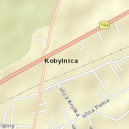 Kobylnica Street Map