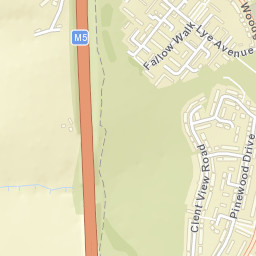 94 Woodgate Lane, Birmingham, West Midlands Street Map