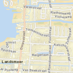 Landsmeer Street Map