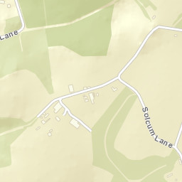 Solcum Lane, Cookley, Worcestershire Street Map
