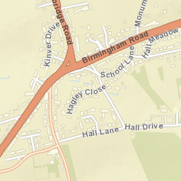 Hagley Street Map