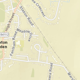 Hampton in Arden Street Map