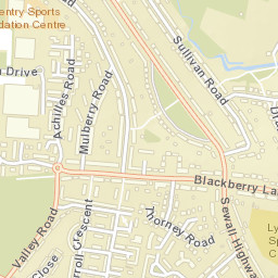 6 Valley Road, Coventry, West Midlands CV2 Street Map