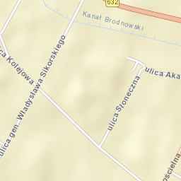 Łajski Street Map