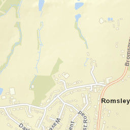 Romsley Street Map