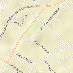 Radzymin Street Map