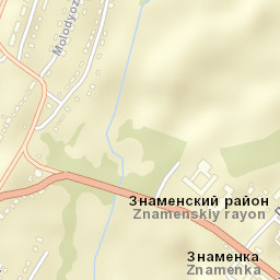 Znamenka Street Map