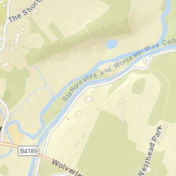 14 Lea Lane, Kidderminster, Worcestershire Street Map