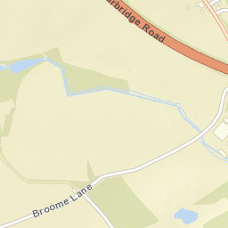 Broome Lane, Hagley, Worcestershire DY9 Street Map