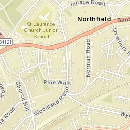 3 Church Hill, Birmingham, West Midlands Street Map