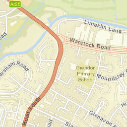 51 Millpool Gardens, Birmingham, West Midlands Street Map